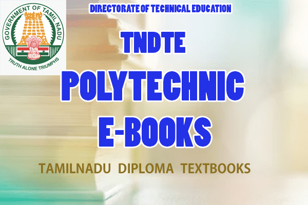 TN DOTE TEXT BOOKS FOR TAMILNADU POLYTECHNIC | DIPLOMA IN ELECTRICAL ENGINEERING