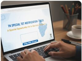 TN SPECIAL TET NOTIFICATION-2026